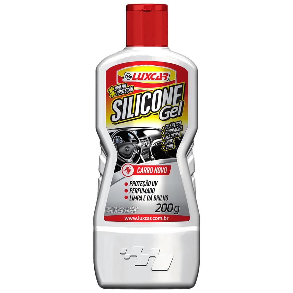 Silicone em Gel Alto Brilho 200g Luxcar 3791