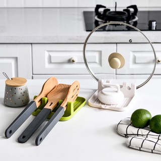 Suporte para descanso de colher Suporte de Descanso para Colher Talheres Utensílios Bancada Cozinha