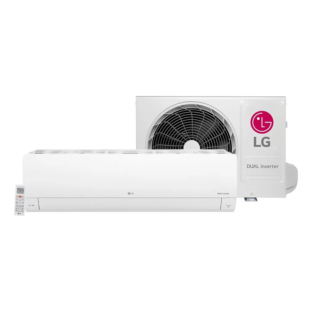 Ar Condicionado Split Hi Wall Inverter LG Dual Compact R-32 220v