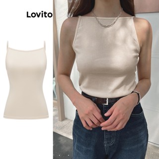 Lovito Casual Blusa Feminina Lisa Básica L71ED254 (Damasco/Branco/Preto)