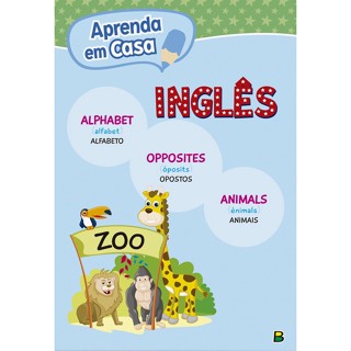 Aprenda em Casa - Inglês - Alfabeto, Opostos e Animais