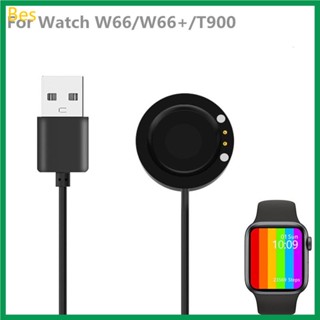 Além Do Adaptador De Alimentação Smartwatch Estação De Carregamento De Fios De Doca Para W66 USB Carregador Rápido