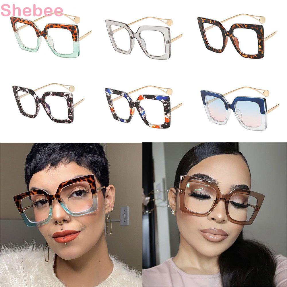 LUCKY-SHEBEE Óculos Quadrados De Beleza Femininos Decoração Vintage Molduras De Sol em Oferta na Shopee