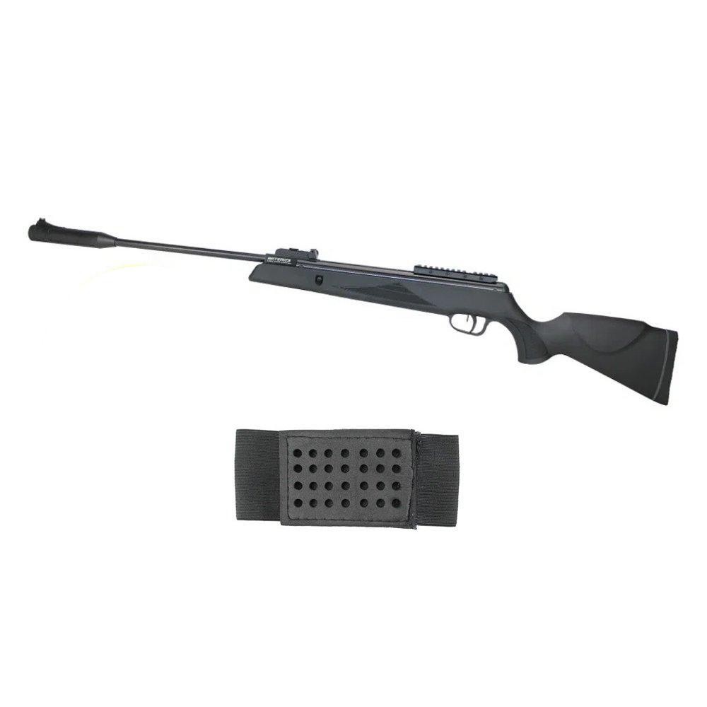Carabina Pressão Black Hawk Gas Ram 70kg 5.5+Porta chumbo