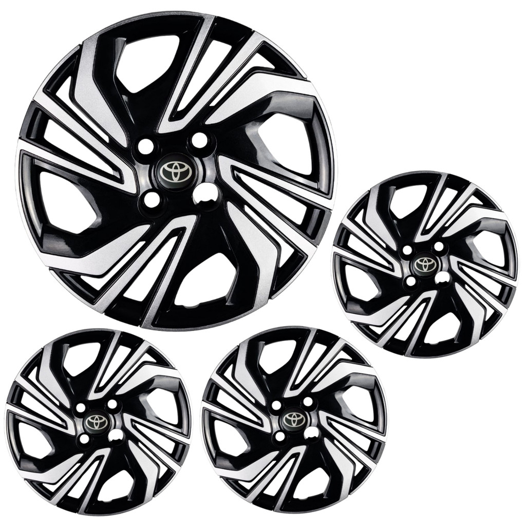 JOGO 4 CALOTA ETIOS YARIS 2014 2015 2016 2017 2018 2019 2022 ARO 14 ESPORTIVA CARLOTA