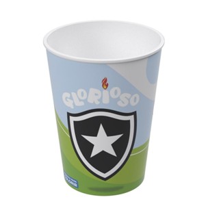 Copo 320 ml Botafogo Time Futebol Plástico Plasútil em Oferta na Shopee