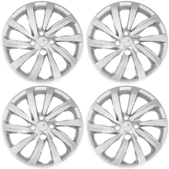 Calota Aro 14" cor Prata Mod Nova Strada 2021 (Jogo c/ 4 Calotas) Grid - 167CA-PTA-E