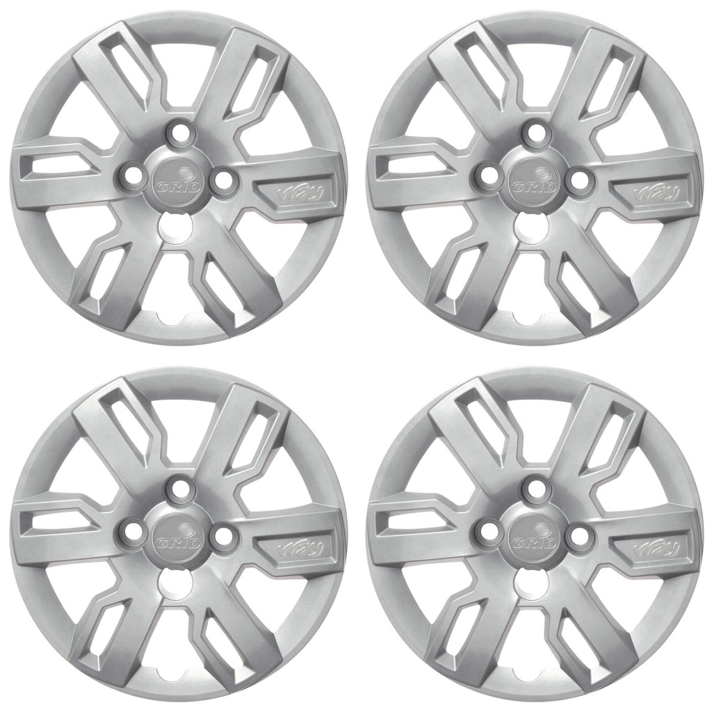 Calota Aro 13" cor Prata Mod Uno Way 2013/15 (Jogo c/ 4 Calotas) Grid - 227CB-PTA-E em Oferta na Shopee