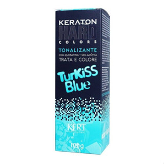 Tonalizante Keraton Hard Color Turkiss Blue - Kert em Oferta na Shopee