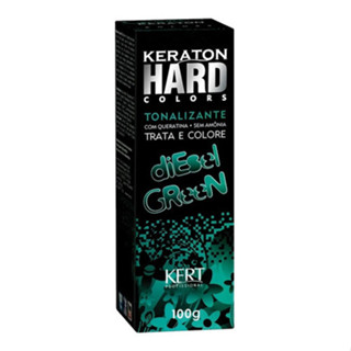Tonalizante Keraton Hard Color Diesel Green - Kert em Oferta na Shopee