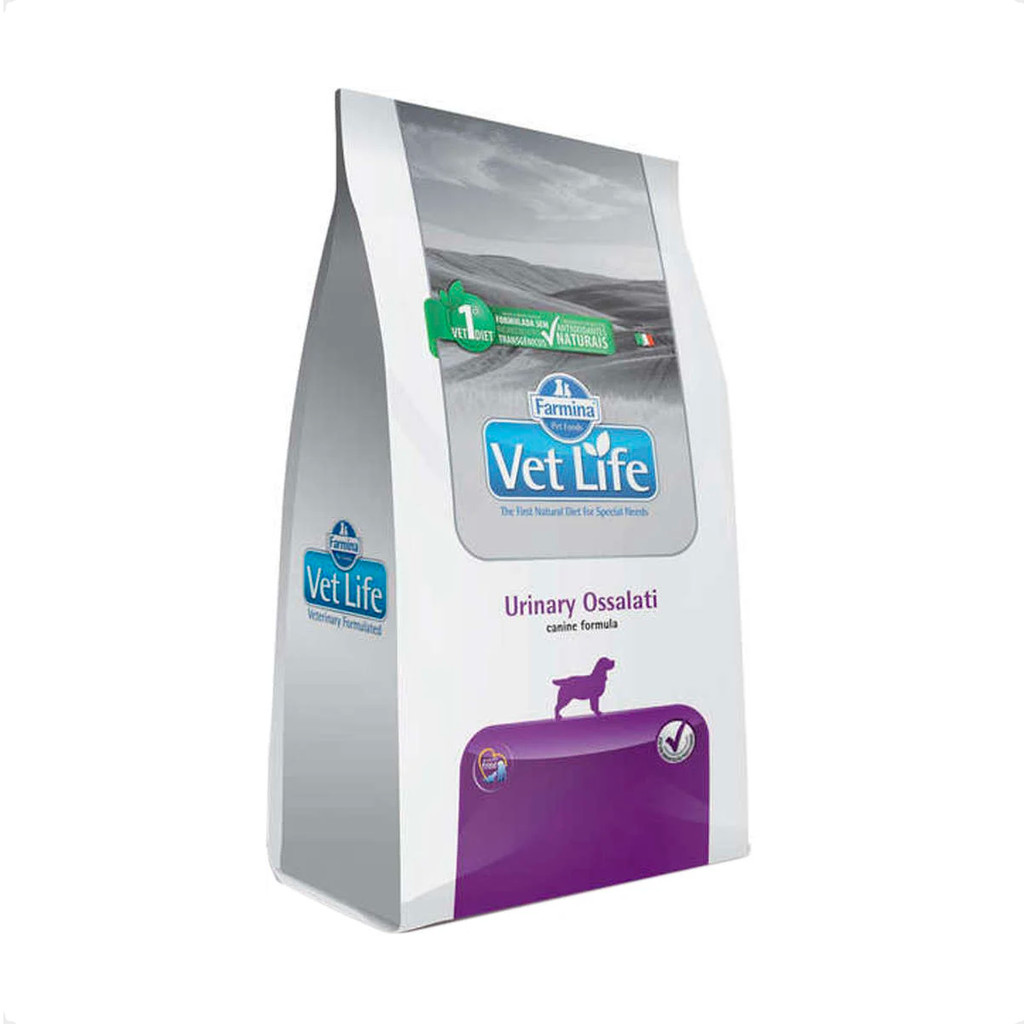 Ração Vet Life Cães Adultos Urinary Ossalati - 2 Kg em Oferta na Shopee