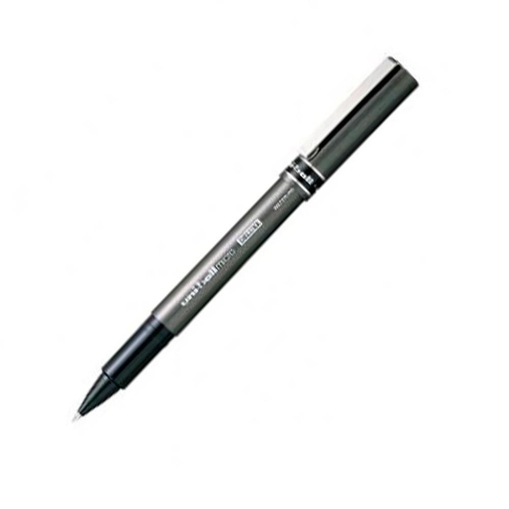 Caneta Roller Ball Deluxe Micro Preta Uniball Ub155