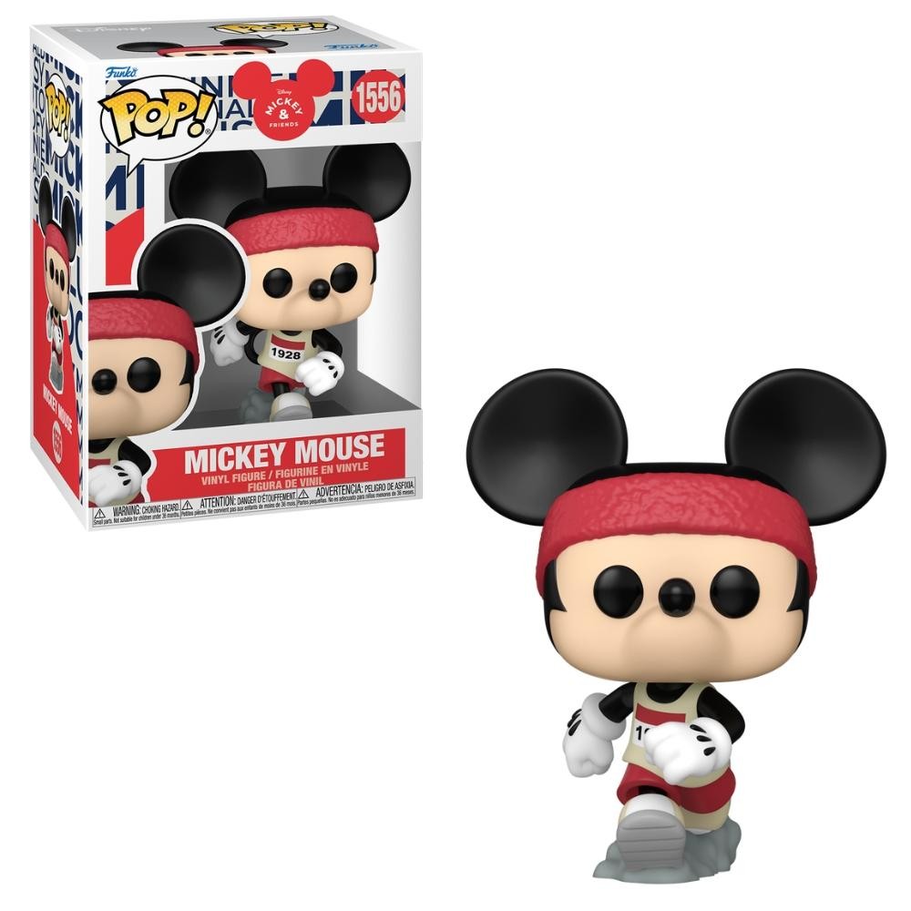 Boneco Funko Pop! Disney Vida Real - Mickey com Roupa de Corrida em Oferta na Shopee