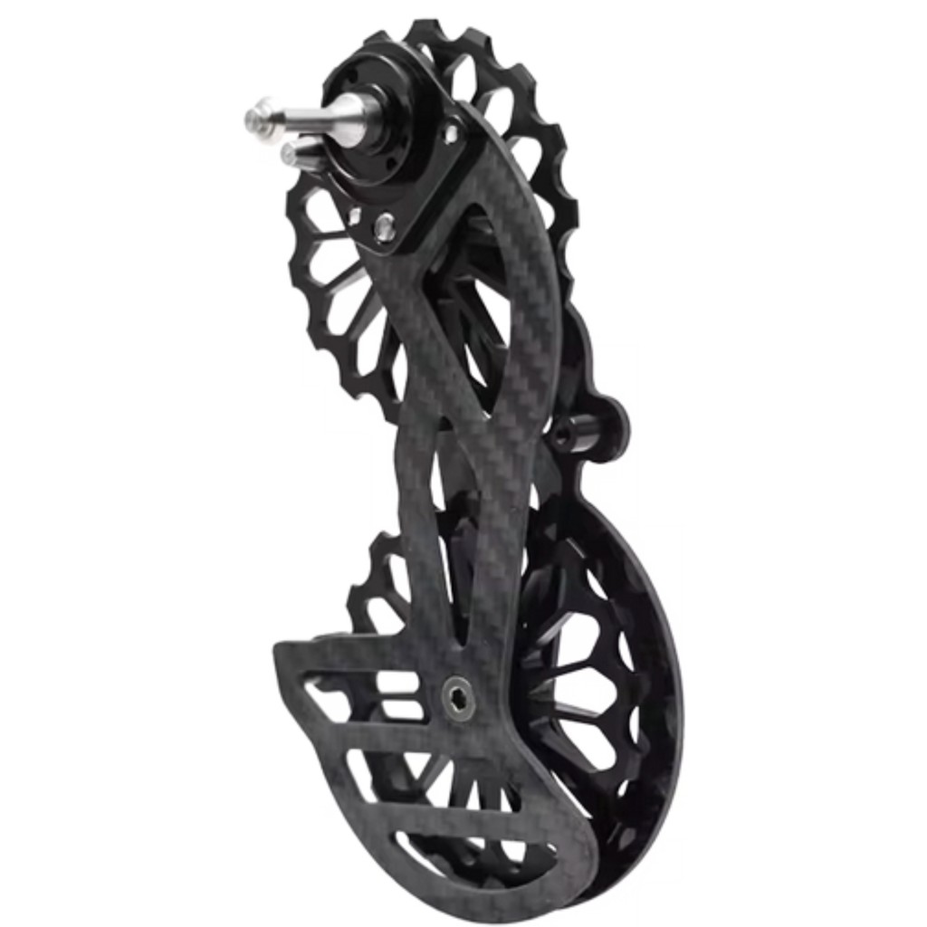 Cage em Carbono para Câmbio SRAM Red Force Rival 17D Roldanas Grandes Rolamentado
