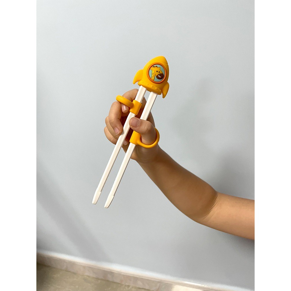 Hashi Infantil Para Treinamento Kids Panda Cinza - Marcus & Marcus · foto 2