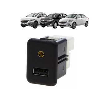 Conector Usb Auxiliar GM Prisma Onix c Tracker 6 Pinos em Oferta na Shopee