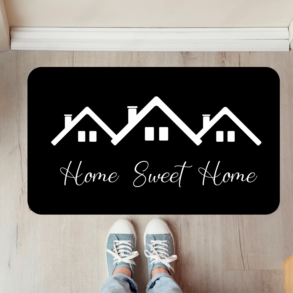 Tapete Entrada de Porta  Individual Home Sweet Home (tap 127)