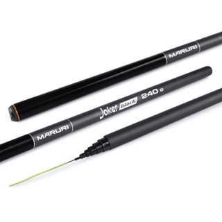 Vara Telescópica para pesca Lisa Joker Black Maruri com enrolador de linha - Vários Tamanhos em Oferta na Shopee