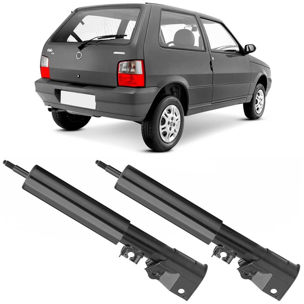 2 Amortecedor Fiat Uno Furgão 88 A 2016 Traseiro Nakata - Spare Parts and Accessories for Vehicles
