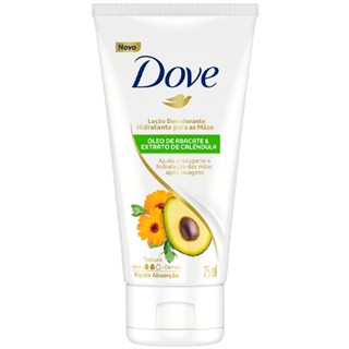 Creme Hidratante Para As Mãos Dove Óleo De Abacate E Extrato De Calêndula 75ml
