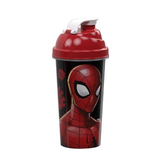Shakeira de Plástico 580 ml com Tampa Rosca e Misturador Hom