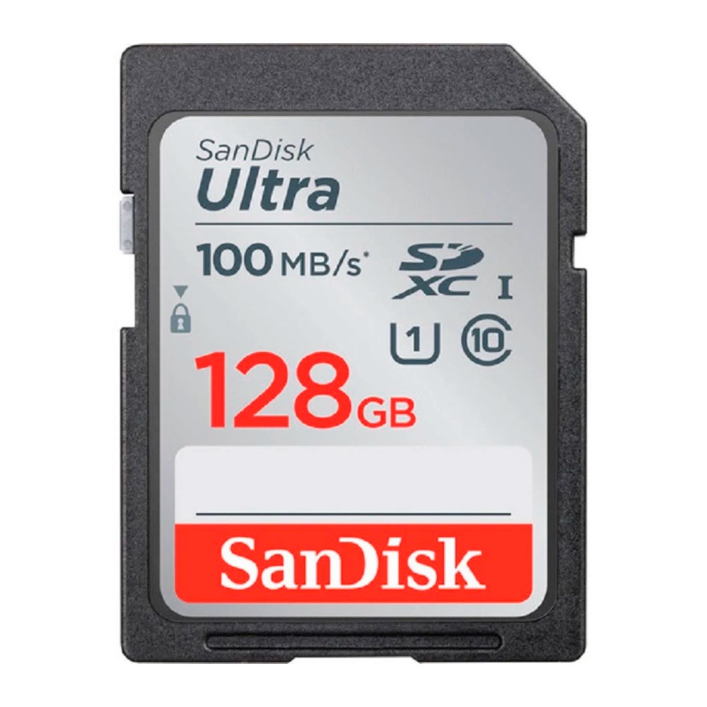 Cartão Memória SDXC 128GB Ultra 100MBs Sandisk 619659185299 em Oferta na Shopee