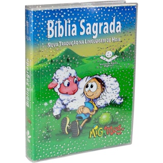 Bíblia Sagrada NTLH | Letra Normal | Brochura | Mig e Meg | Ovelha em Oferta na Shopee