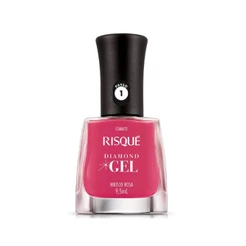 Esmalte Risqué Diamond Gel Cremoso Hibisco