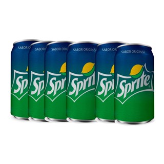 Kit 6 Refrigerante Sprite Lata 350ml