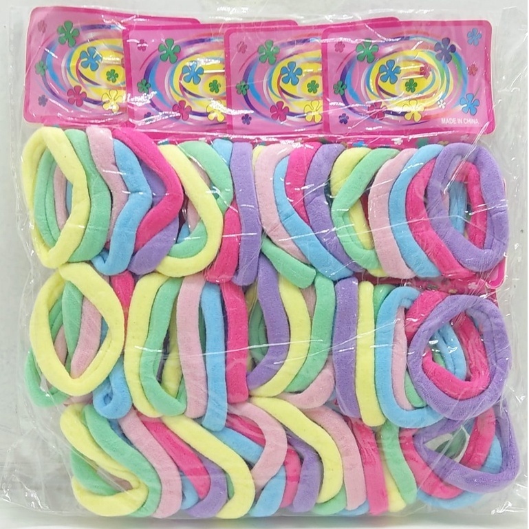 Médio Xuxinha para cabelo de Meia kit 72 unidades  Chuchinha atacado e varejo  Rabico e elástico para cabelo Scrunchie