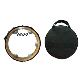 Pandeiro Transparente 10? 6 Afinacoes  Gope + Capa Simples em Oferta na Shopee