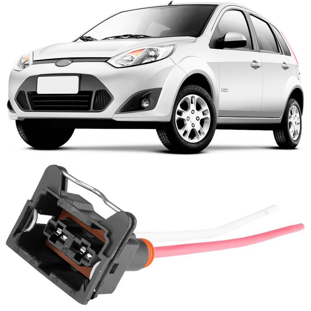 Chicote Conector Temperatura 2 Vias Fiesta Ka Fêmea 2,8mm em Oferta na Shopee