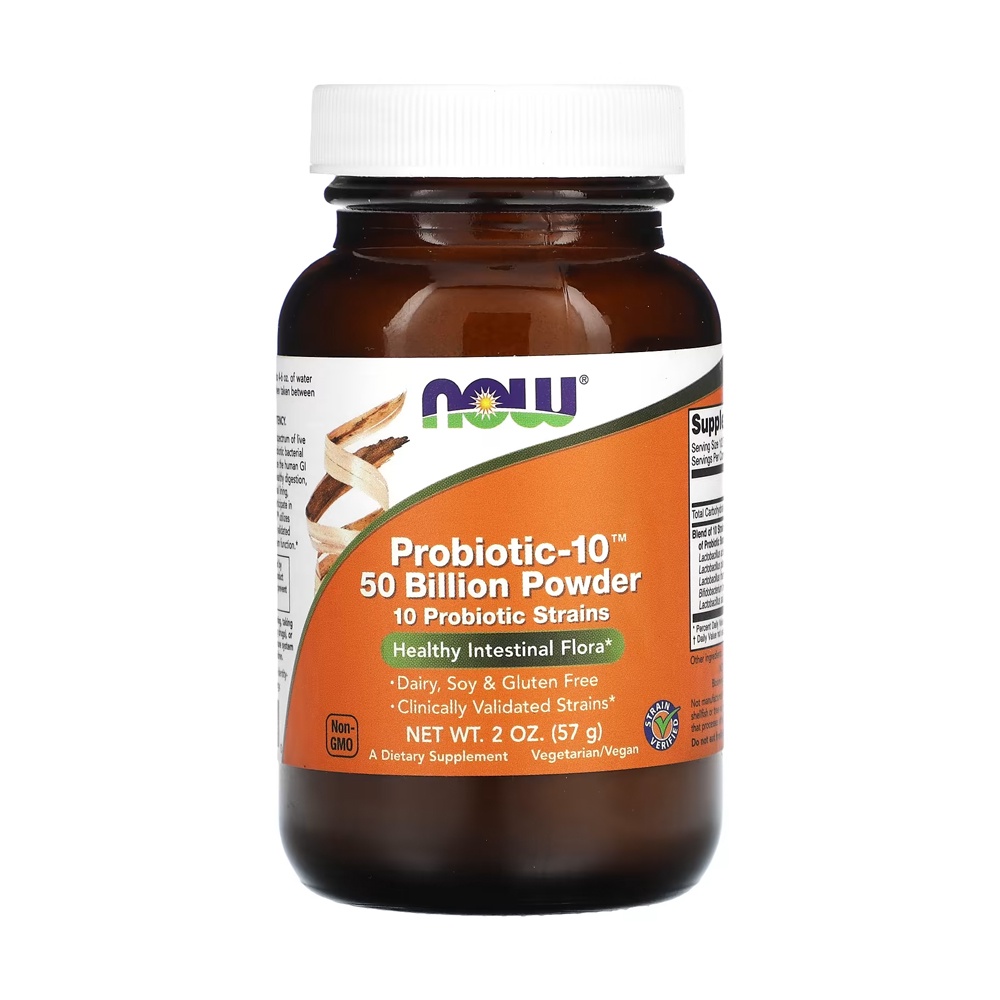 Probiotic 10 50Bi Pó Now Foods Probiotic-10 57g Importado em Oferta na Shopee