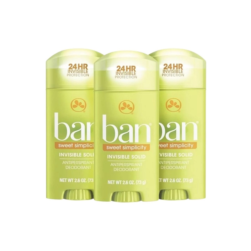 Ban Kit Desodorante Sweet Simplicity 73g - Trio em Oferta na Shopee