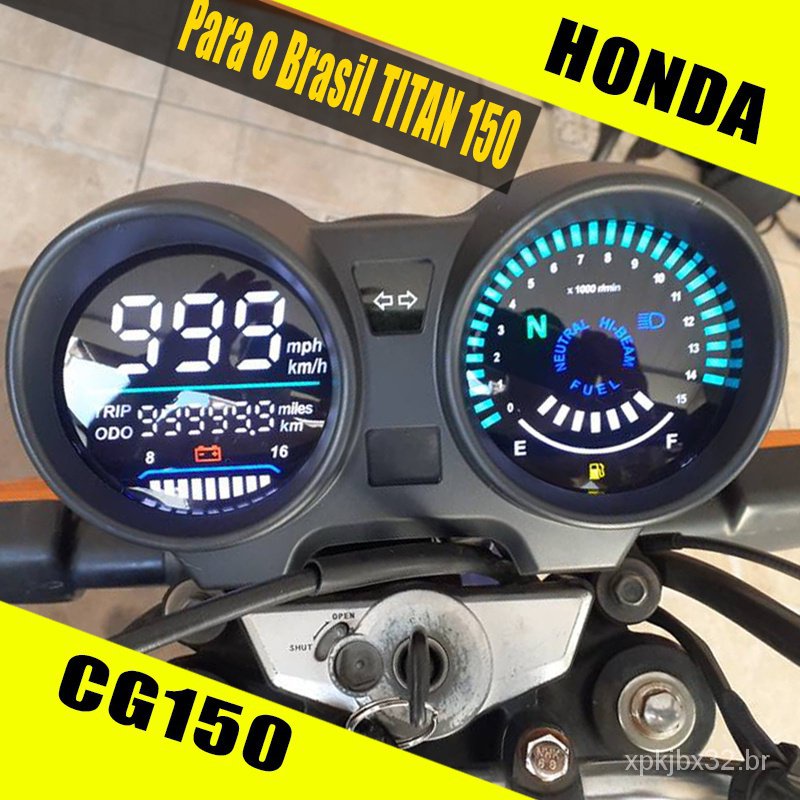 Velocímetro Painel Digital LED Para O Brasil Titan150 CG150 Fan150 Fan 2004-2010 2012 6SIO