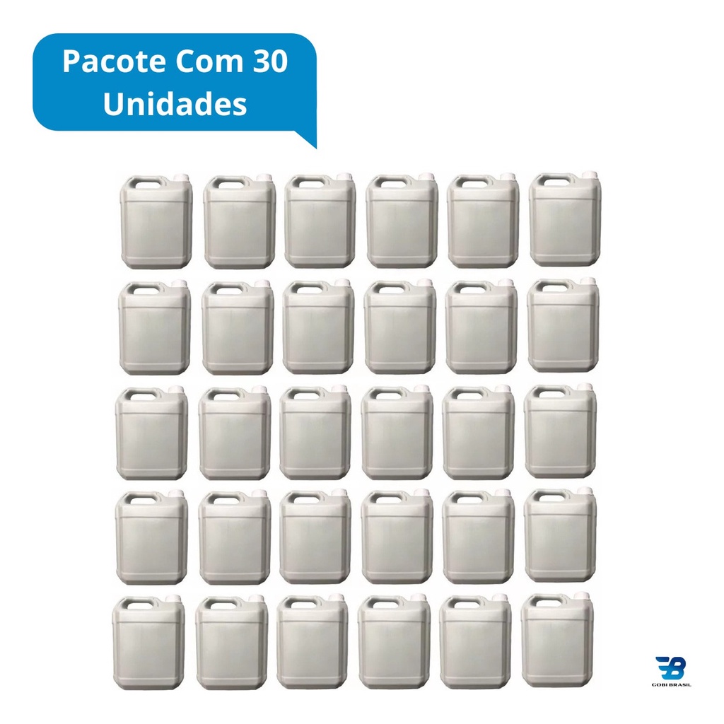 Bombona 5 Litros - Kit 30 Unidades