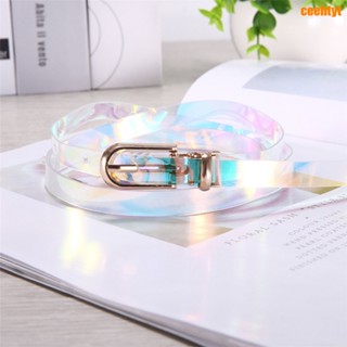 Cinto Transparente Fivela De Cintura Plástico