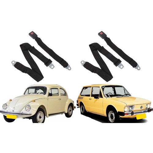 Par Cinto Seguranca Transversal Fusca Brasilia Variant em Oferta na Shopee