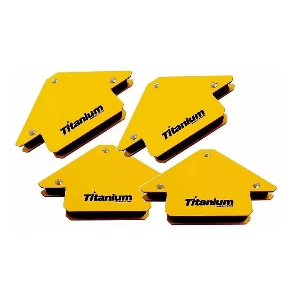 ESQUADRO MAGNETICO PARA SOLDA 4PCS 12KG TITANIUM KIT - Home & Living