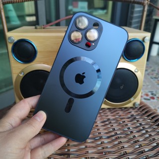 AG Caixa De Alta Qualidade Para Telefone Celular Nano Magnético De Vidro Fosco iPhone 15 14 13 12 11 Pro Max Tampa Anti-Impacto