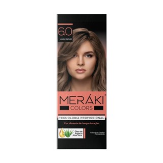 Kit Tintura Meráki Color Louro Escuro 6.0 125gr