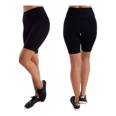 Bermuda Short Academia Corrida Malhação Caminhada Bermuda Feminina Legging Leg!