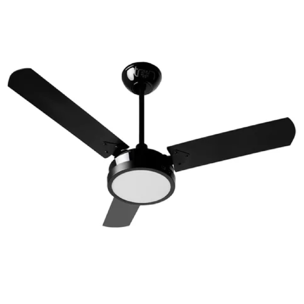 Ventilador De Teto Tron Citrino 3 Pás 127v Preto