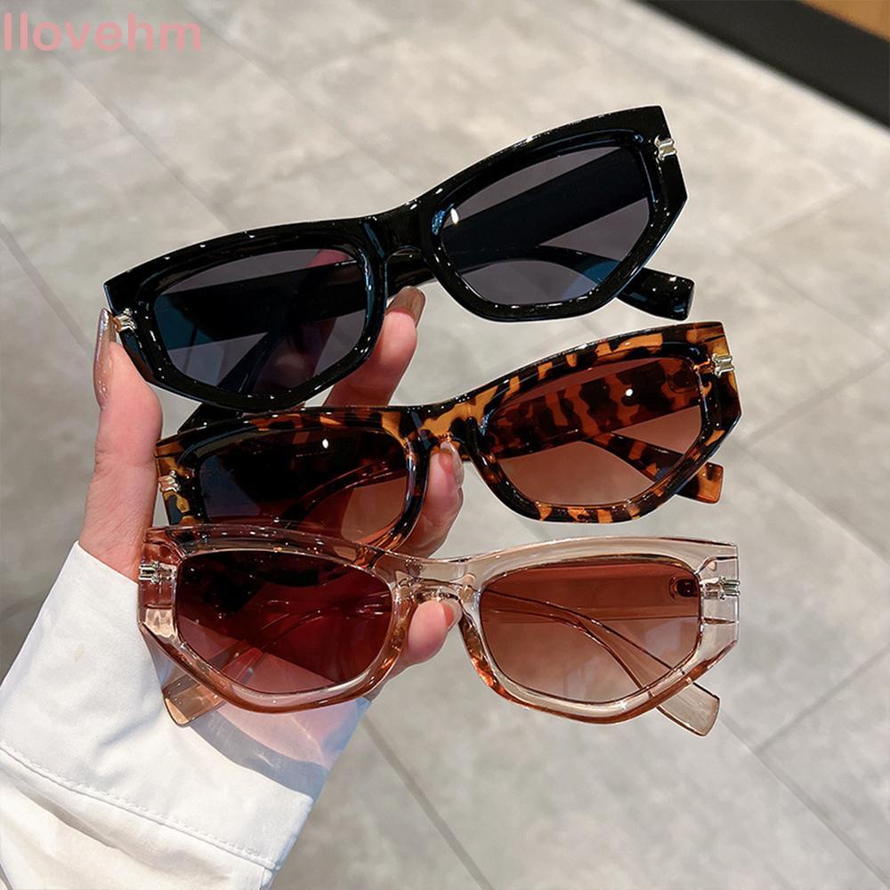 LUCKY-ILOVEHM Óculos De Sol Para Mulheres UV400 Irregular Eyewear Cat em Oferta na Shopee