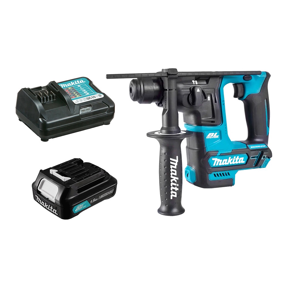 Kit Martelete Rotativo HR166DZ Makita e Acessórios Martelete Profissional Makita