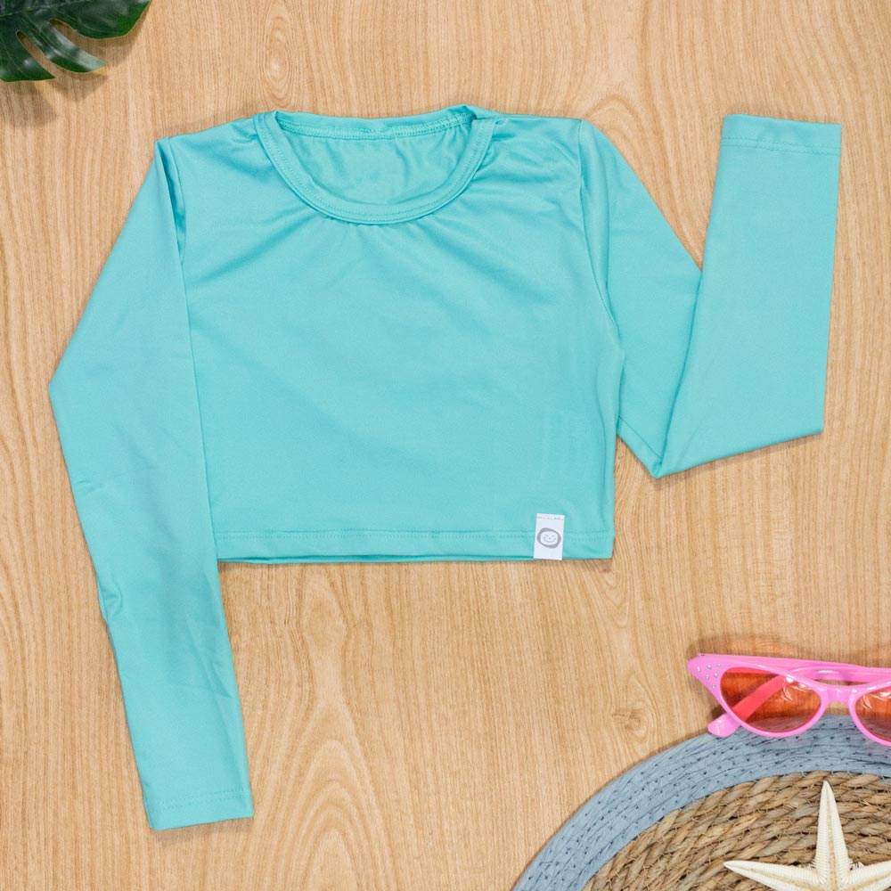 Cropped Verde Água: Onde Comprar | BuscaProdutos