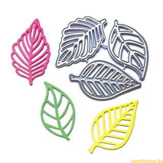1Set Três Folhas Corte Metal Morre Selos Bricolagem Artesanato Modelo Molde Stencils Para Raspagem Gofragem em Oferta na Shopee