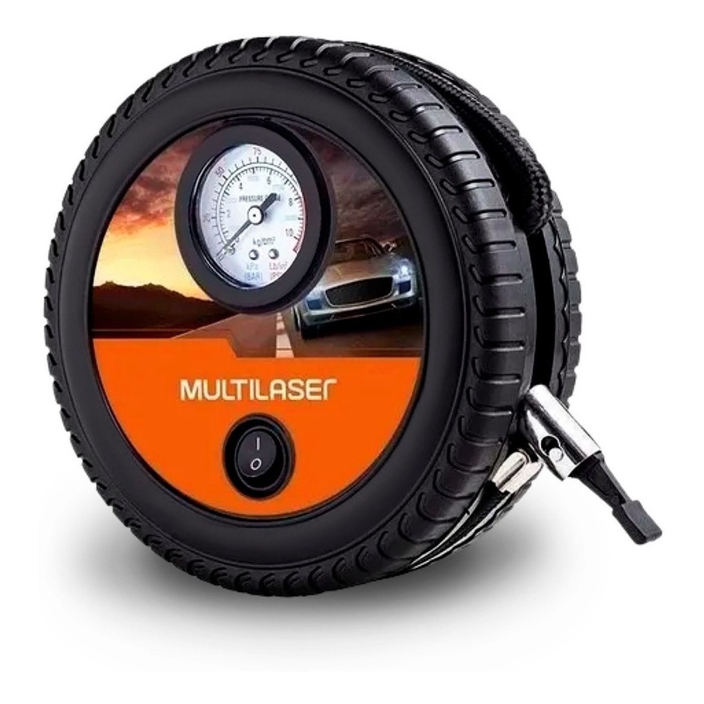 Compressor Pequeno Veicular Para Encher Boia Pneu Bike Bola - Spare Parts and Accessories for Vehicles