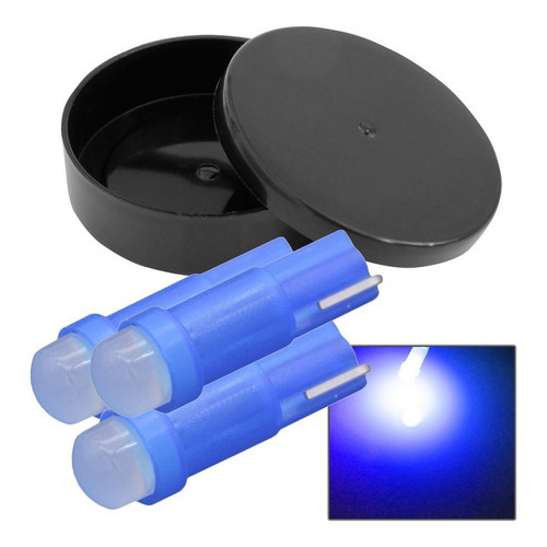 3 Lâmpada Led Dark Blue Do Comando Ventilação Corsa Wind