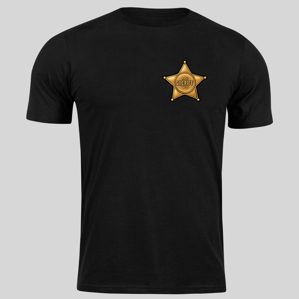 Camiseta estrela de xerife sheriff velho oeste swag drip